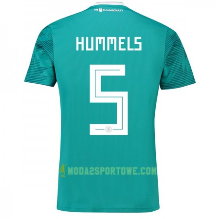 Koszulka Niemcy Hummels 5 Mistrzostwa Świata 2018 Wyjazdowe Stroje Piłkarskie